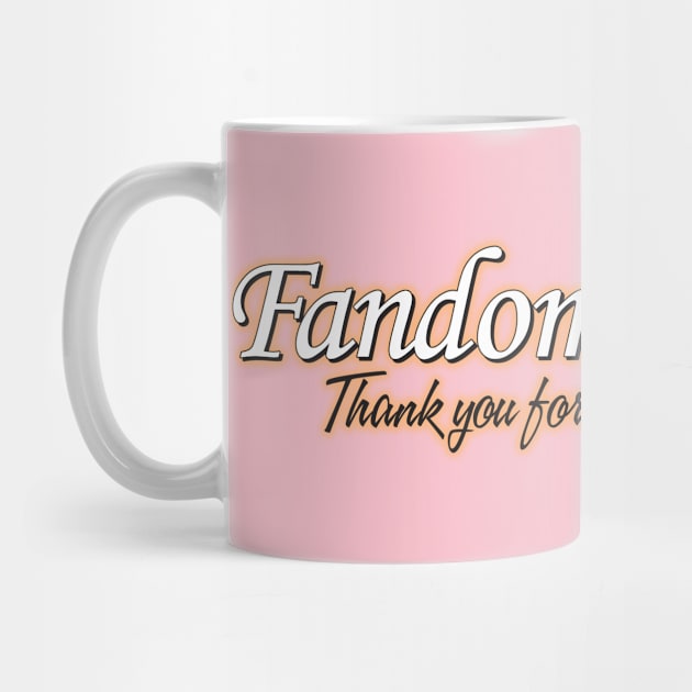 Fandom Power (Golden) by Fandom Power Podcast Merch Shop